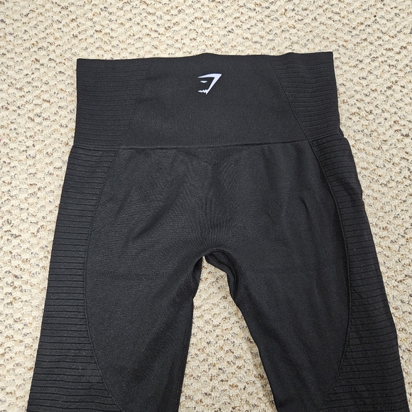 Gymshark Black Energy Seamless Leggings Size Large - Picture 10 of 11
